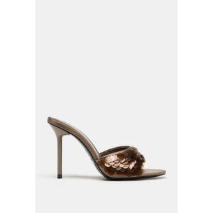 ZARA FANTASY SEQUIN SANDALS